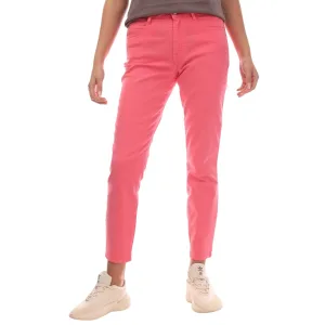 Boss Dames/Dames Cropped Slim Jeans (Roze)
