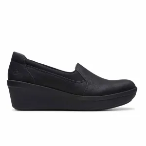 Clarks Step Rose Moon Damesschoenen Zwart