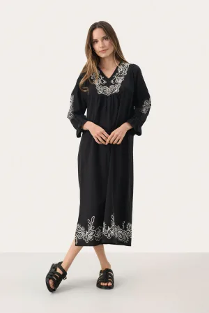 Jurk Regular fit Black