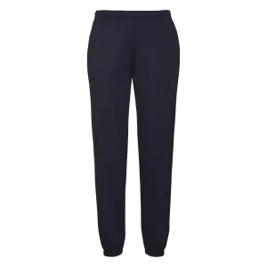 Fruit of the Loom Heren klassieke joggingbroek met elastiek (Deep Navy)