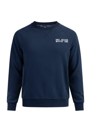 Dreimaster Sweatshirt met ronde hals bridgeport Heren marine