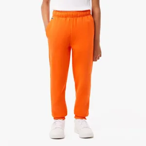 Jongens Lacoste Juniors Fleece Sweatpants in Oranje
