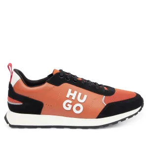 Hugo Icelin hardlooptrainers voor heren in oranje