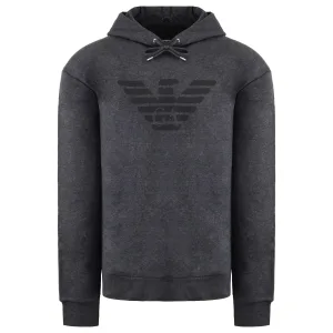 Emporio Armani Heren Donkergrijze Hoodie