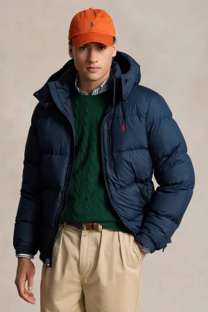POLO Ralph Lauren gewatteerde jas donkerblauw