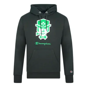 Kampioen NBA2K League CLTX-logo zwarte hoodie