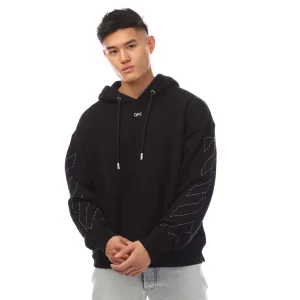 Off White Hoodie voor heren in zwart