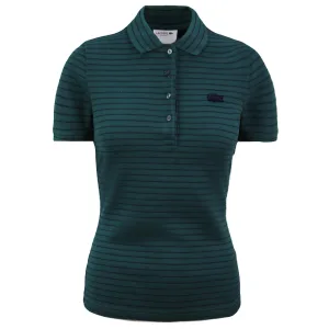 Lacoste Slim Fit Vrouwen Groen Poloshirt