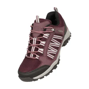 Mountain Warehouse Dames/Dames Pad Waterdichte Buiten Wandelschoenen (Paars)