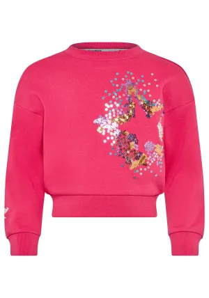 KangaROOS Sweatshirt Ster-applicatie voor kleine meisjes