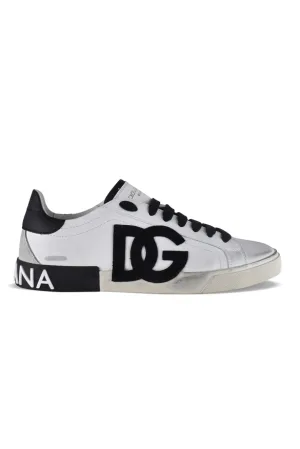 Dolce&Gabbana Portofino Vintage sneakers wit