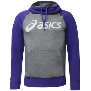 Asics Logo Dames Grijs/Paars Hoodie