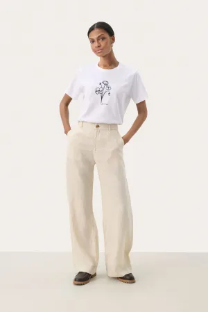 Casual broek Classic fit French Oak