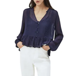 Pepe Jeans Dames ARVANA Shirt Blauw 351556
