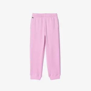 Jongens Lacoste Juniors Fleece Sweatpants in Roze