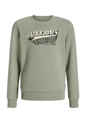 JACK & JONES JUNIOR sweater lichtgroen