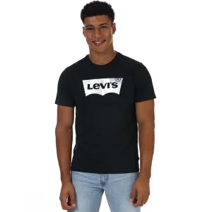 Levi’s Original Housemark T-shirt voor heren, zwart