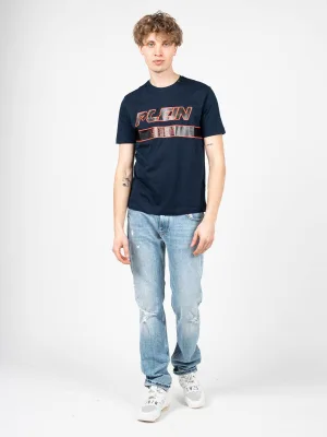 Plein Sport T-shirt Heren Blauw