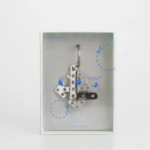 Accessoires Off White Arrow Bedels in Zilver