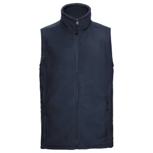 Russell Heren fleece gilet voor buiten (Franse marine)