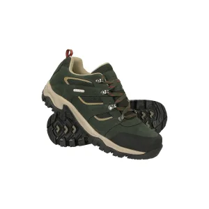 Mountain Warehouse Heren Voyage Suede Waterdichte Wandelschoenen (Khaki)