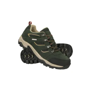 Mountain Warehouse Heren Voyage Suede Waterdichte Wandelschoenen (Khaki)