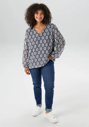 Aniston PLUS Blouse zonder sluiting