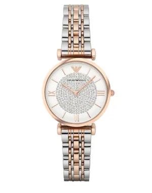 Emporio Armani Gianni T-bar Dames Horloge Multi AR1926