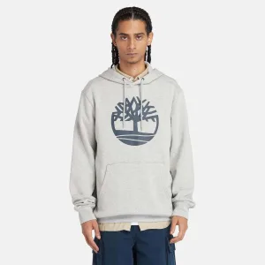 Timberland Heren Kennebec River Logo Hoodie (Grijs)