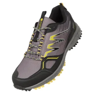 Mountain Warehouse Heren Enhance Trail Waterdichte Hardlooptrainers (Grijs)