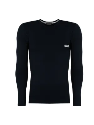 Emporio Armani Longsleeve Mannen blauw