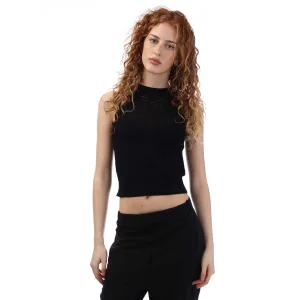 Women’s Boss Fassia Top in Black
