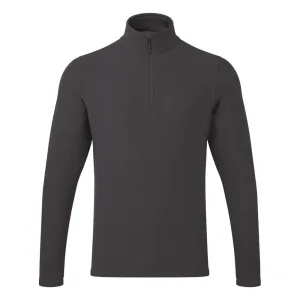 Premier Recyclight Quarter Zip Fleece Top voor volwassenen (Donkergrijs)