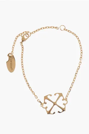 Kettingarmband met iconisch pijldetail in goud