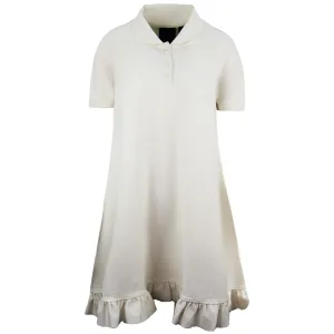 Puma x Rihanna Fenty Polo Swing Mini Dress Korte Mouw Vanille Dames 574733 01