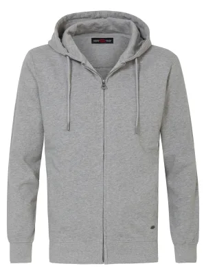 Petrol Industries – Heren Essential Zip Hoodie – Grijs