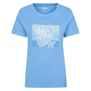 Mountain Warehouse Dames/Dames Zeepaard T-Shirt (Blauw)