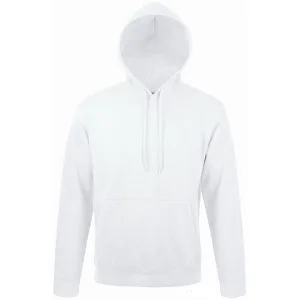 SOLS Snake Unisex Hooded Sweatshirt / Hoodie (Wit)