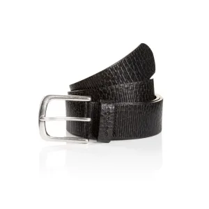Tom Tailor Leren riem TTROY 4 cm brede herengordel, ideaal voor jeans en chino, tot