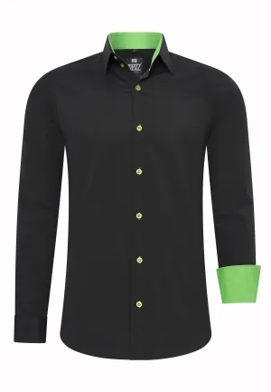 Zakelijk overhemd S – 6XL Slim Fit Premium Katoen-Stretch