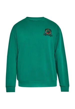 Mo Sweatshirt Heren donkergroen