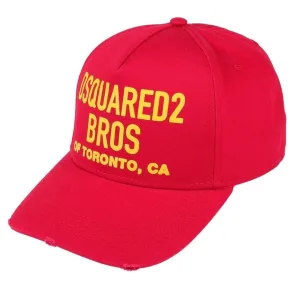 Dsquared2 Bros Of Toronto Baseballpet Rode Hoed