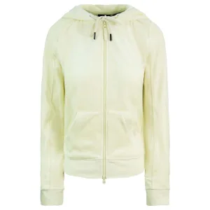 Puma x Rihanna Fenty Long Sleeve Vanilla Womens Velour Track Jacket 575837 04