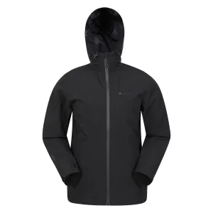 Mountain Warehouse Waterdichte Heren Covert Jacket (Zwart)