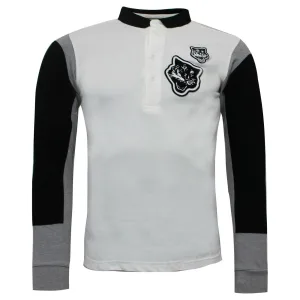 Asics Onitsuka Tiger Heren Wit/Zwart Poloshirt