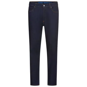 HUGO Blue Tapered jeans Brody met stone-washed-finish