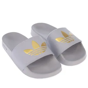 Women’s adidas Originals Adilette Lite Slide Sandals in Grey