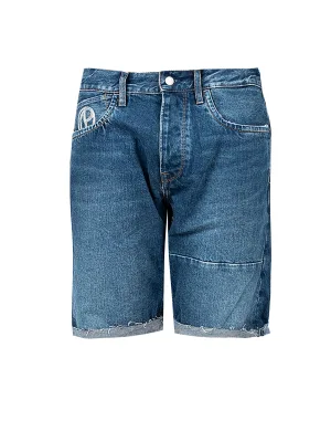 Pepe Jeans shorts Callen Reclaim Mannen blauw
