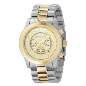 Michael Kors Herenhorloge Kwarts Zilver & Goud
