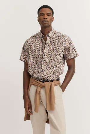 Bugatti Overhemd met korte mouwen